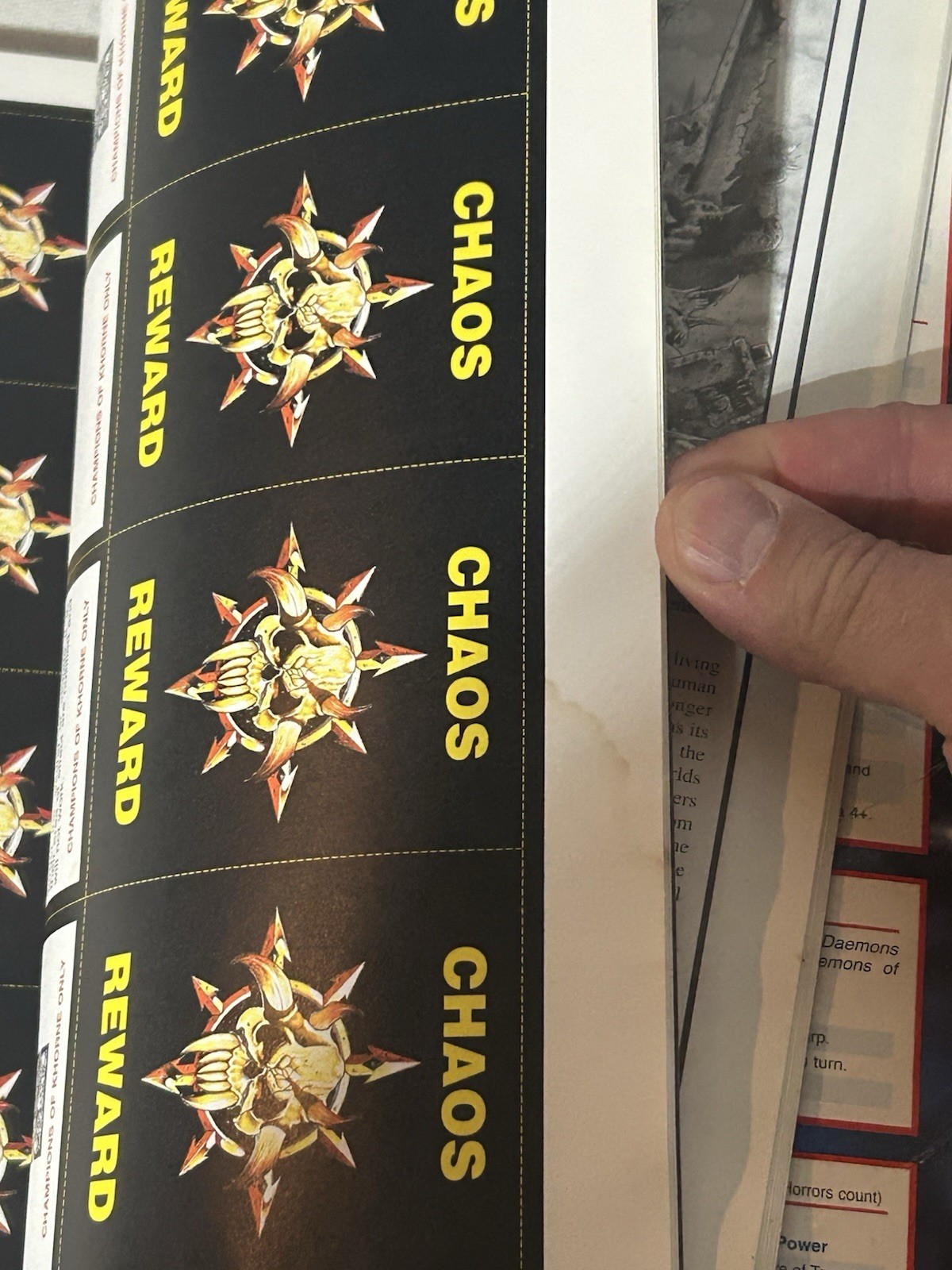 Warhammer 40k 1996 2nd Edition Chaos Codex Very Good Condition SC OOP