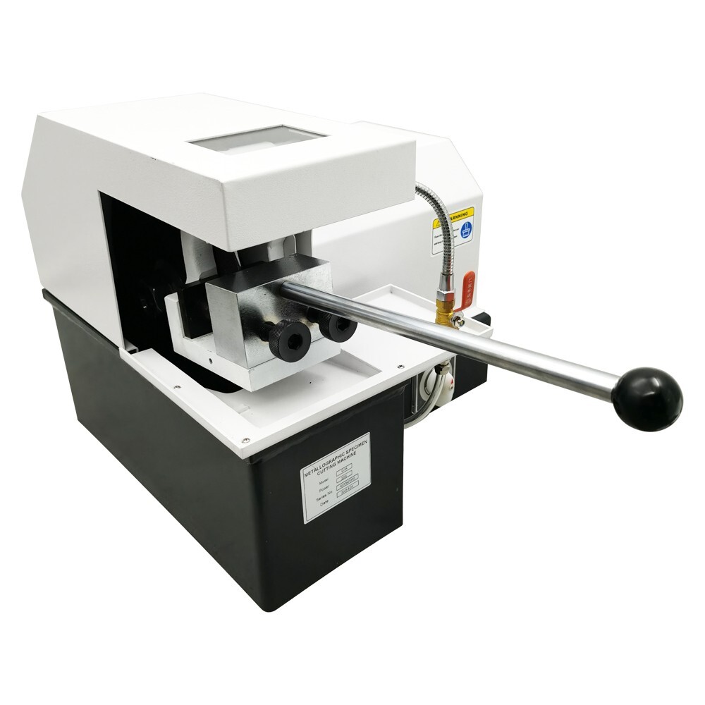 220V Metallographic Sample Cutter Specimen Cutting Machine Grinding Wheel