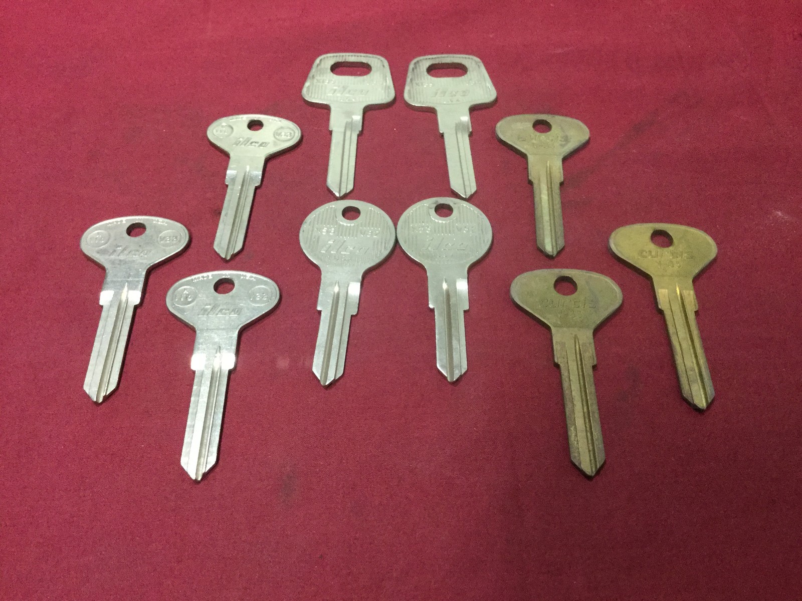 Audi by Ilco X139, X53, X110 Automotive Key Blanks, Set of 10 - Locksmith