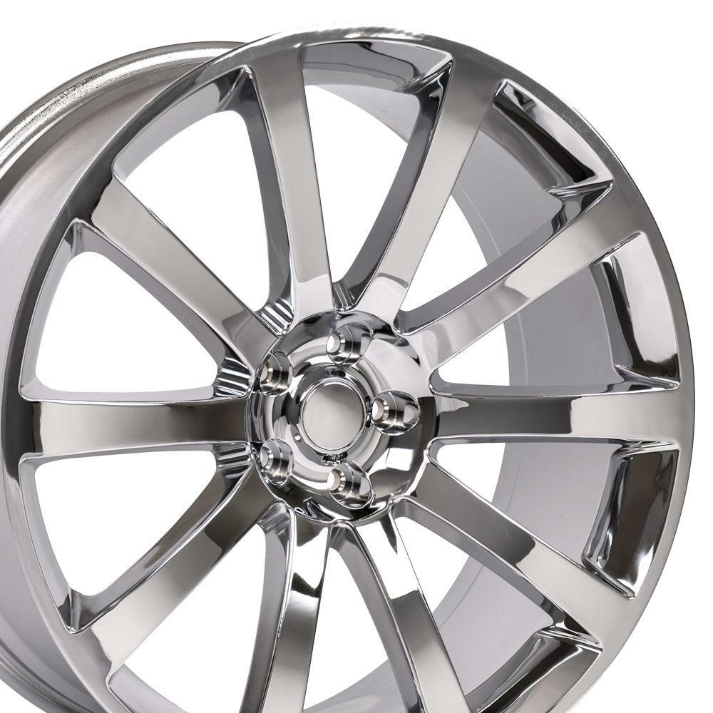 2253 Chrome 20 inch 5x115 Wheel Fits Chrysler 300 Challenger Charger Magnum