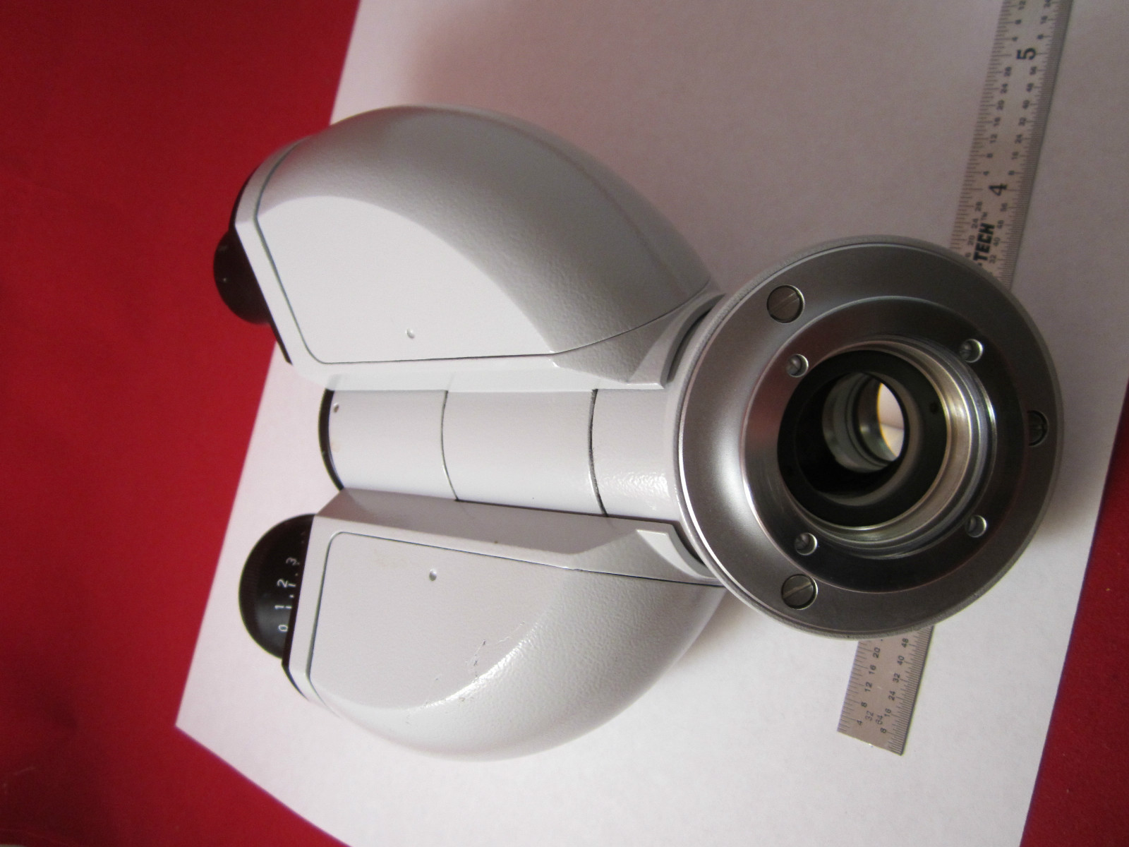 MICROSCOPE PART ZEISS GERMANY HEAD EYEPIECE HOLDER BIN#1C