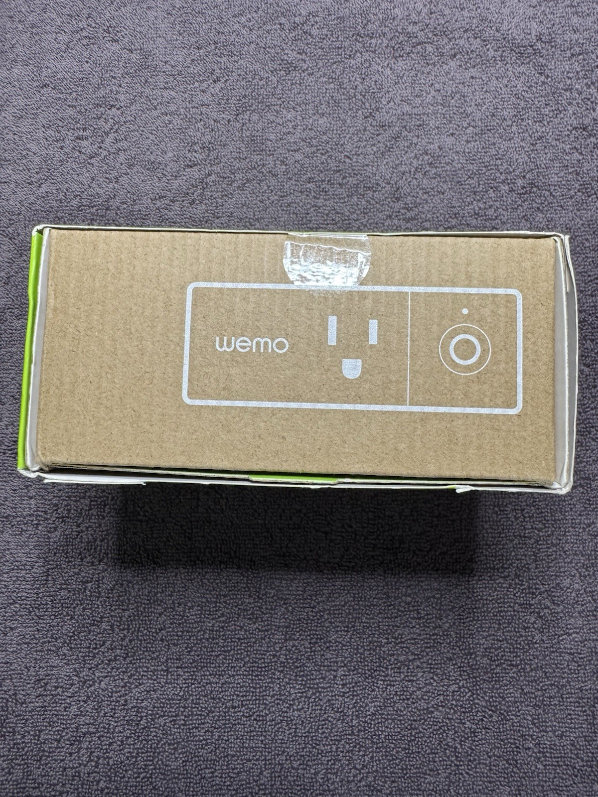 WeMo Mini Wi-Fi Smart Plug White App-Controlled Timer Alexa/Google/Nest