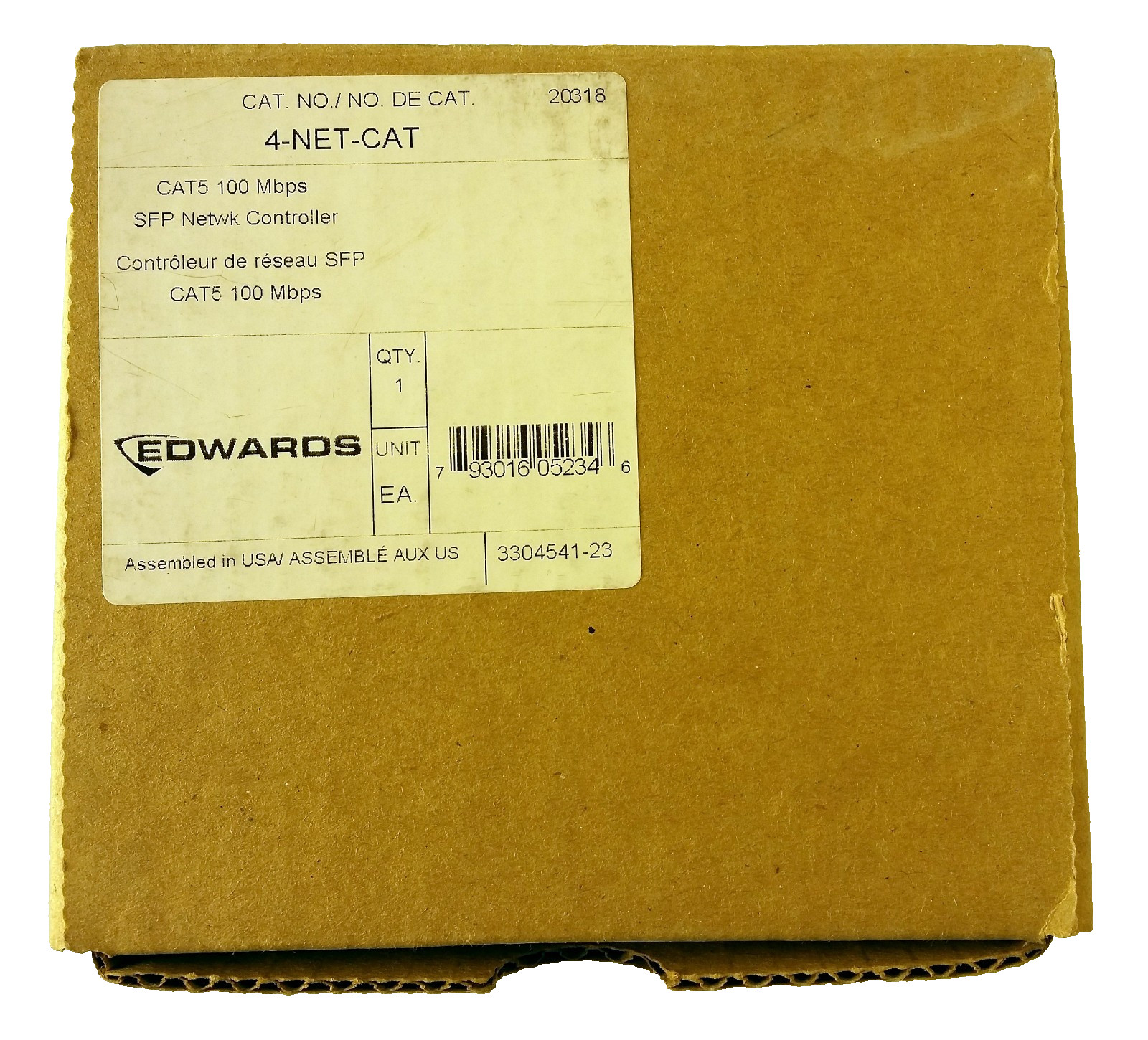 Edwards 4-NET-CAT CAT5 100Mbps SFP Network Controller