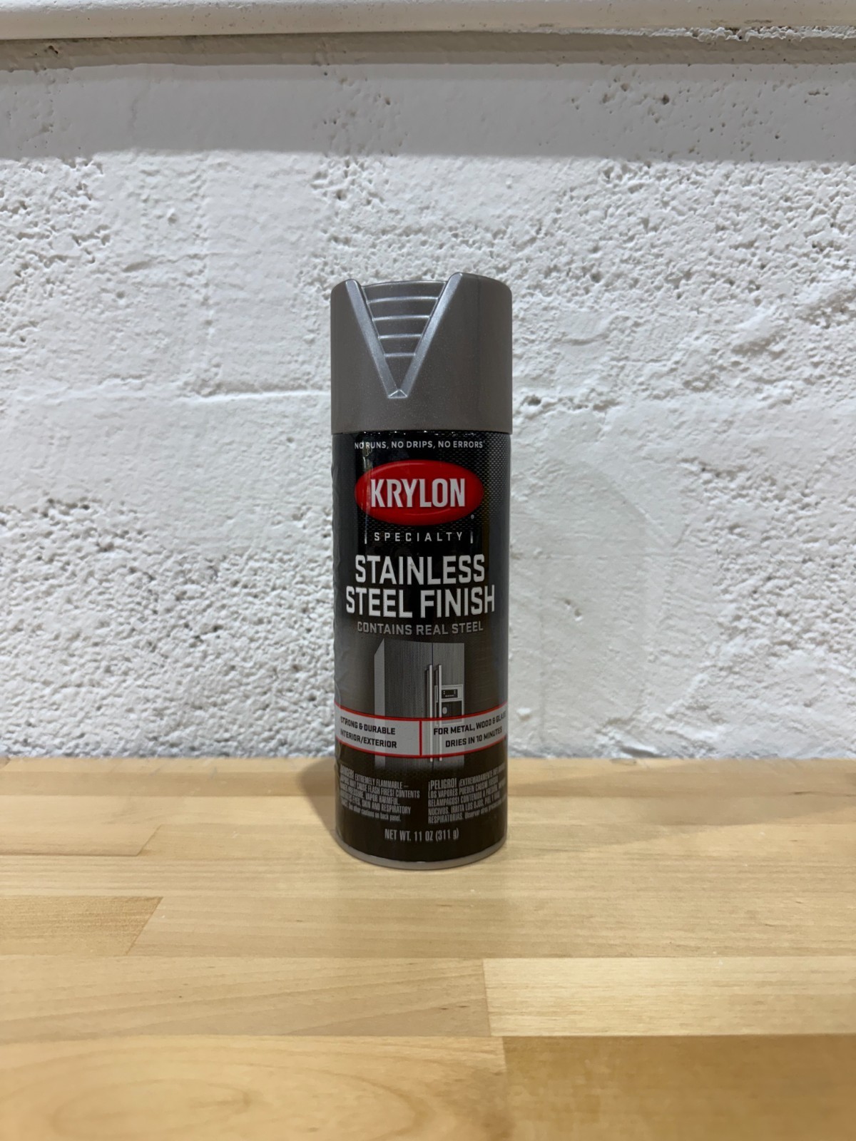 Krylon Stainless Steel Paint Stainless Steel 11 Oz - NEW 2400