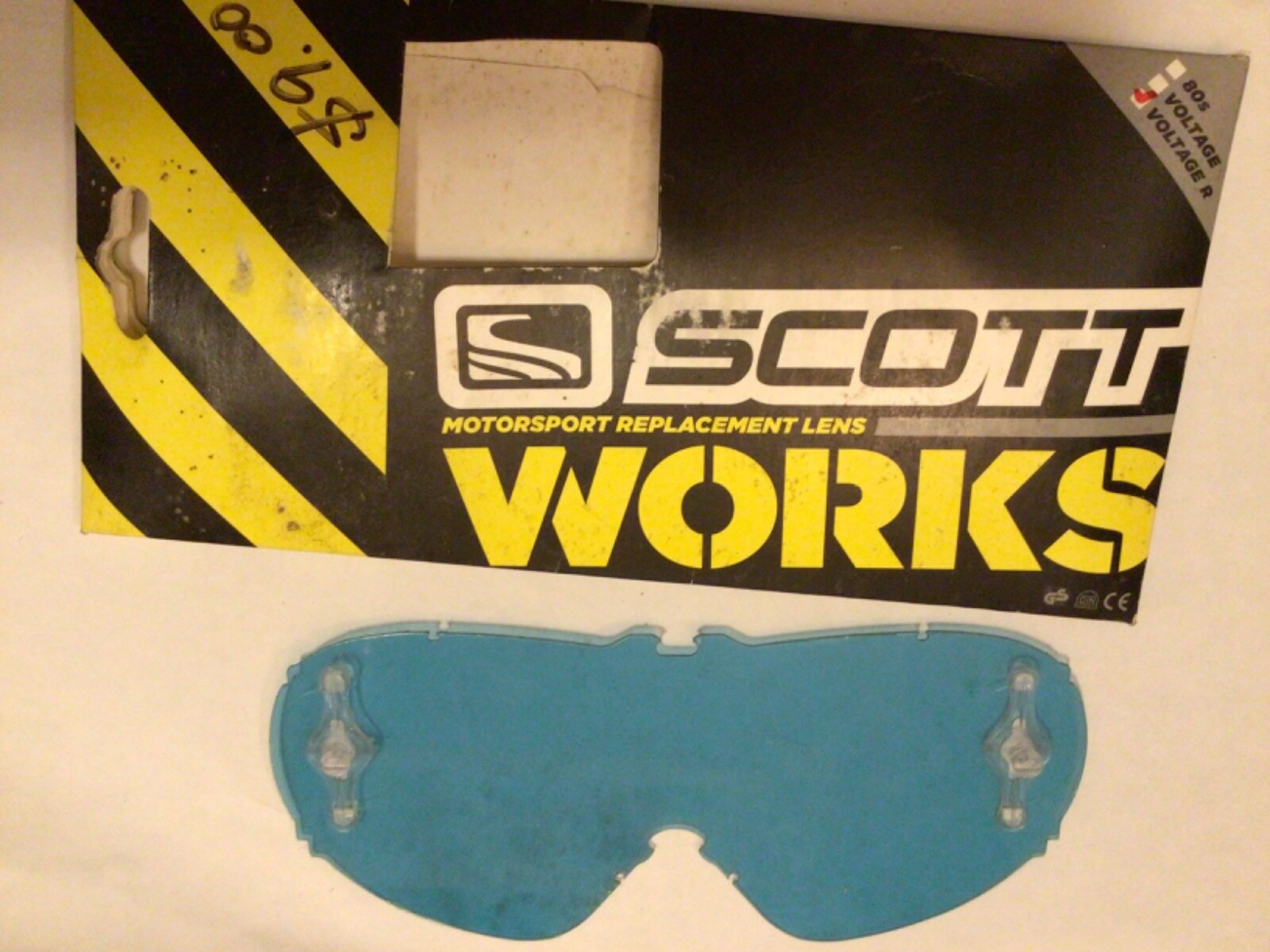 Scott goggles ,Scott works voltage R,blue amplifier lens