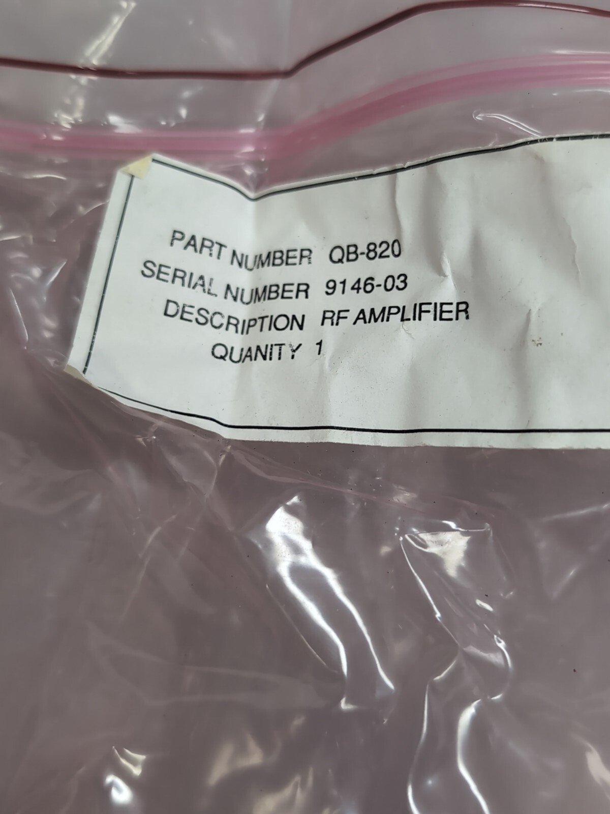 Q-Bit Rf Amplifier Qb-820