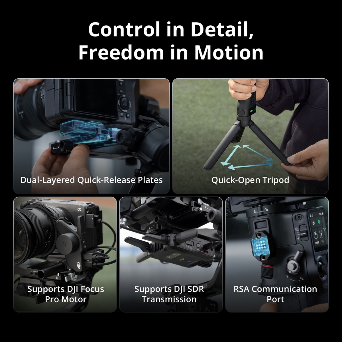 DJI RS 5 Handheld Gimbal Stabilizer
