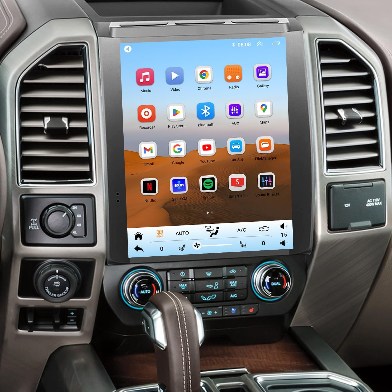 for Ford F150 Radio Upgrade 2015 2016 2017 2018, 8core CPU Stereo System...