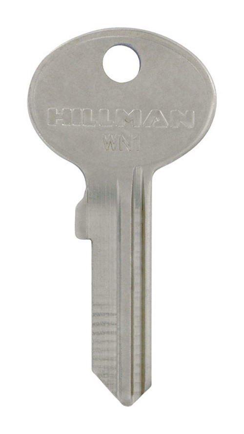 Hillman 442680 KeyKrafter VR6 Single Sided Universal Blank Key #268 (Pack of 4)