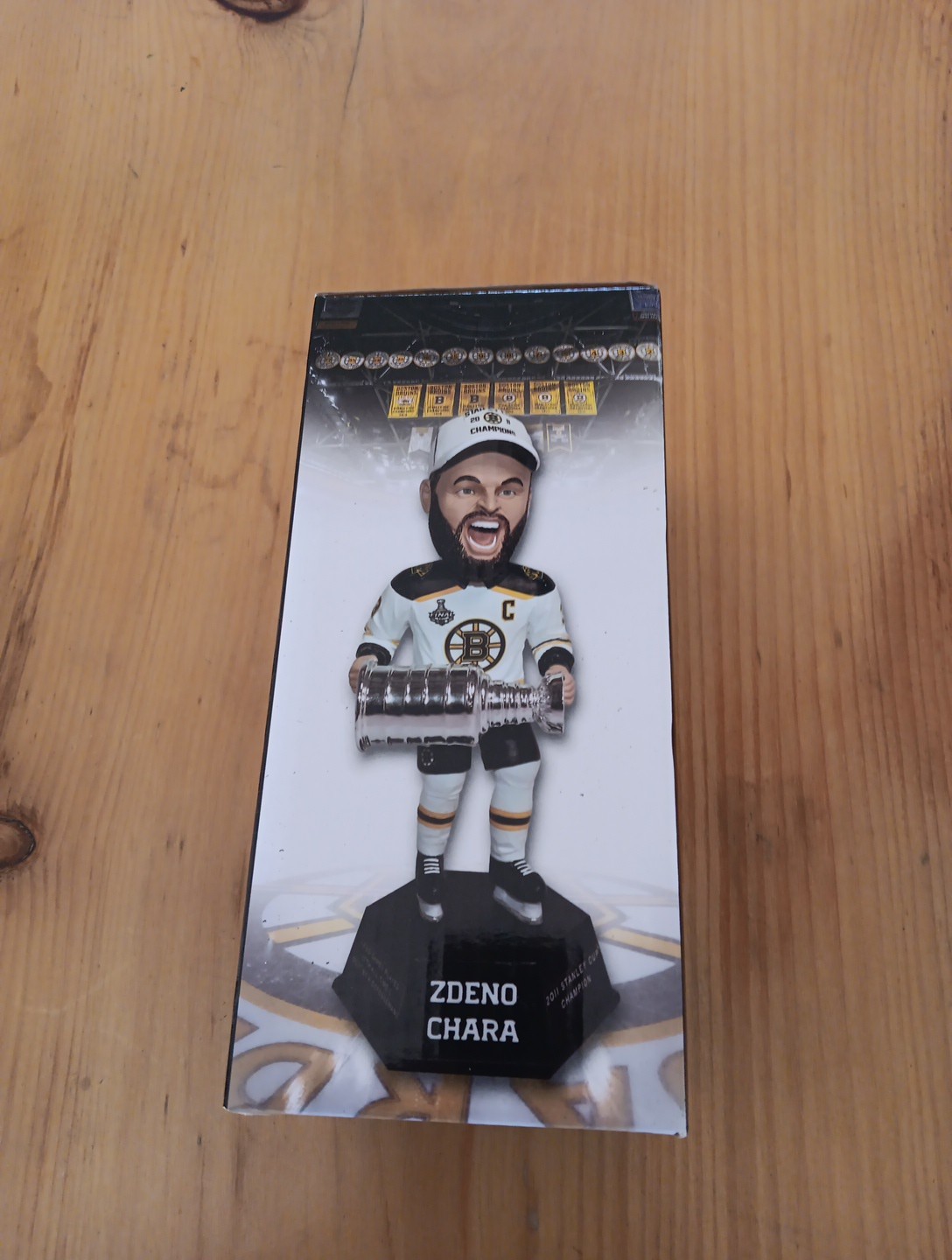 Zdeno Chara Number Retirement Ceremony Boston Bruins Bobblehead New In Box NHL