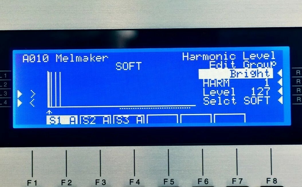 Kawai K5000 / K5000S / K5000W / K5000R Custom (Negative) LED Display !