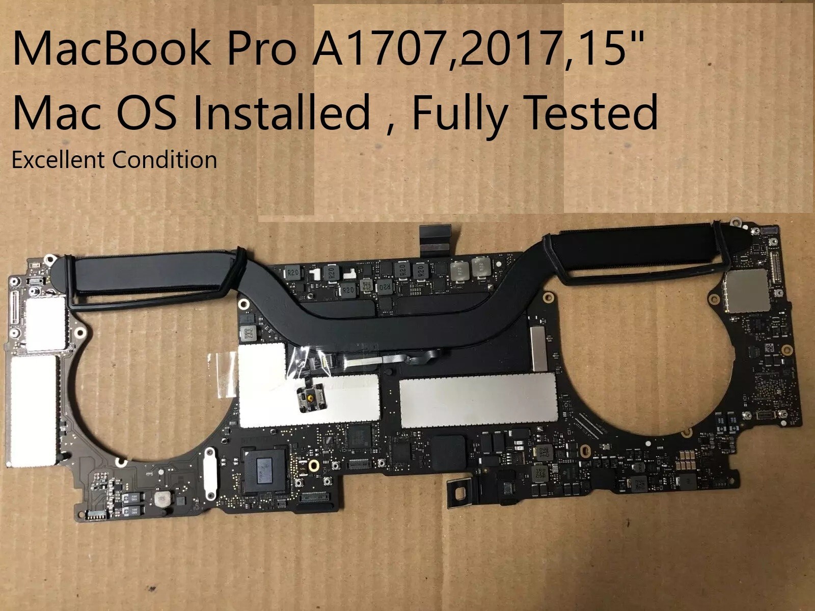 MacBook Pro 15 " A1707 2017 Motherboard  i7  16GB  256SSD  820-00928-04  Grade A