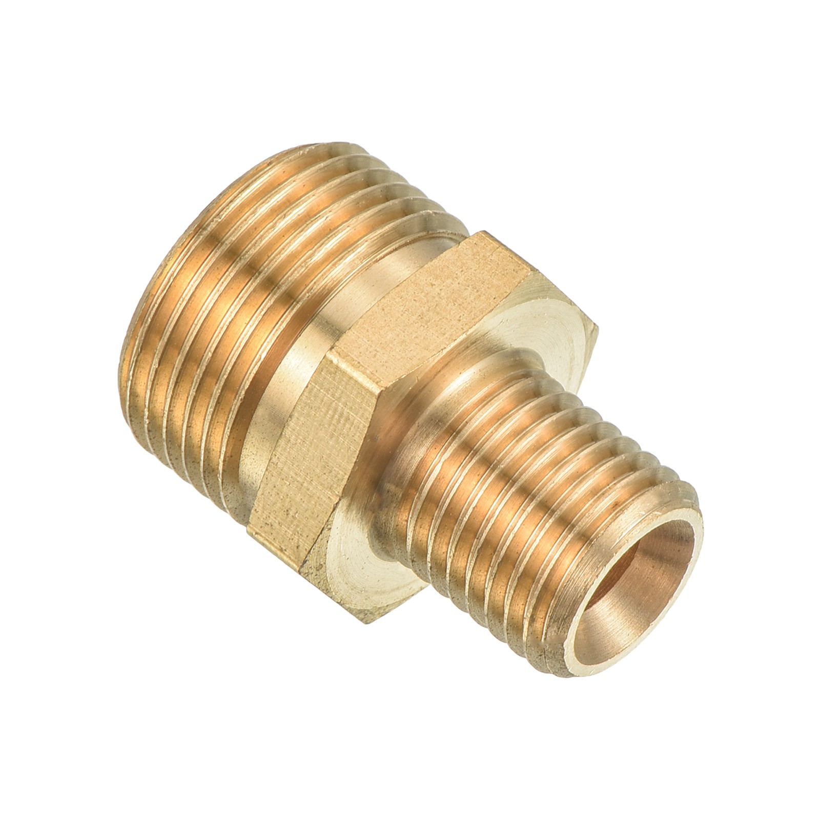 Pipe Fitting, M22 to M14 Male Thread Hex Extension Connector Adapter 1.22 Inch