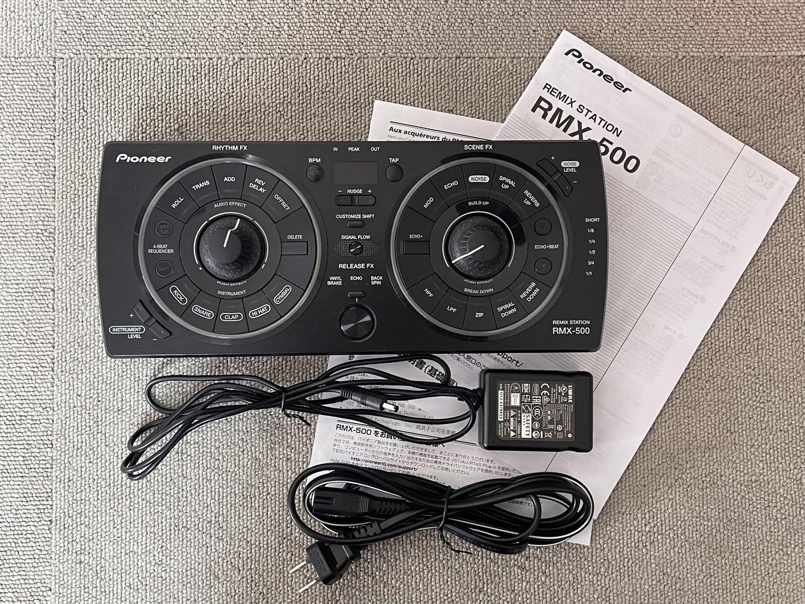 Pioneer DJ RMX-500 Remix Station Effects Controller USB DJ FX Processor Tested