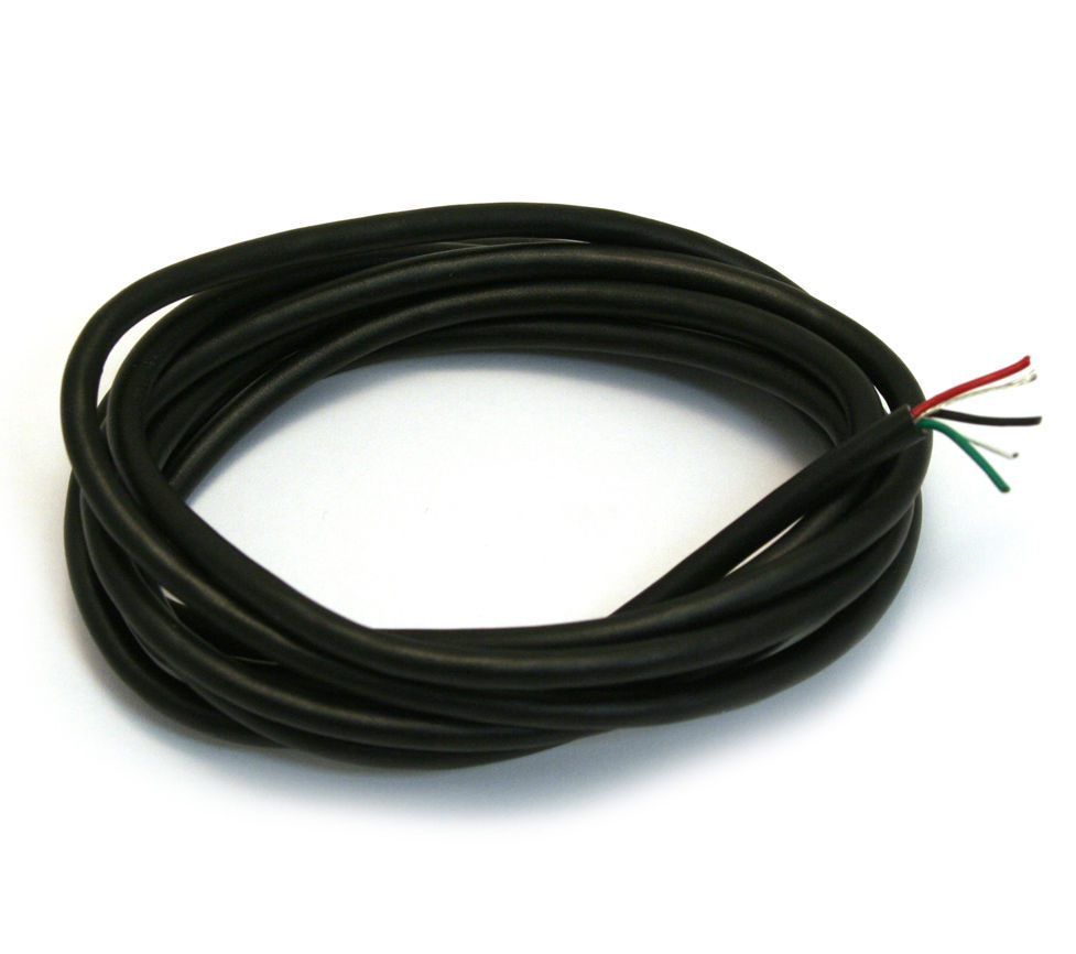WR-4CON 4 Feet of 4-Conductor Shielded Pickup Lead Wire for Guitar/Bass