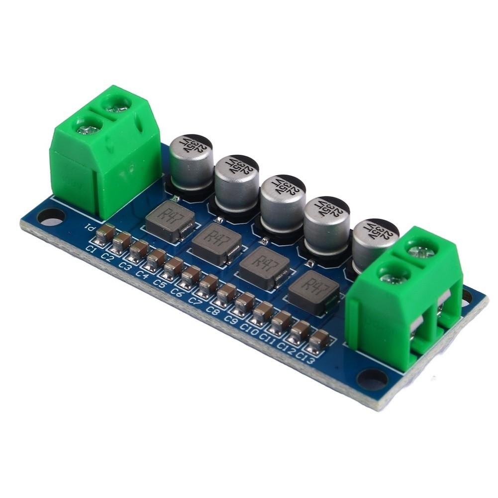 Supply Noise Reduction Low Pass Filter for 12V 24V DC Systems
