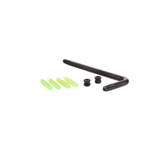 Trijicon DI Night Sight Replacement Kit Green Fiber/Black Retainer AC50011