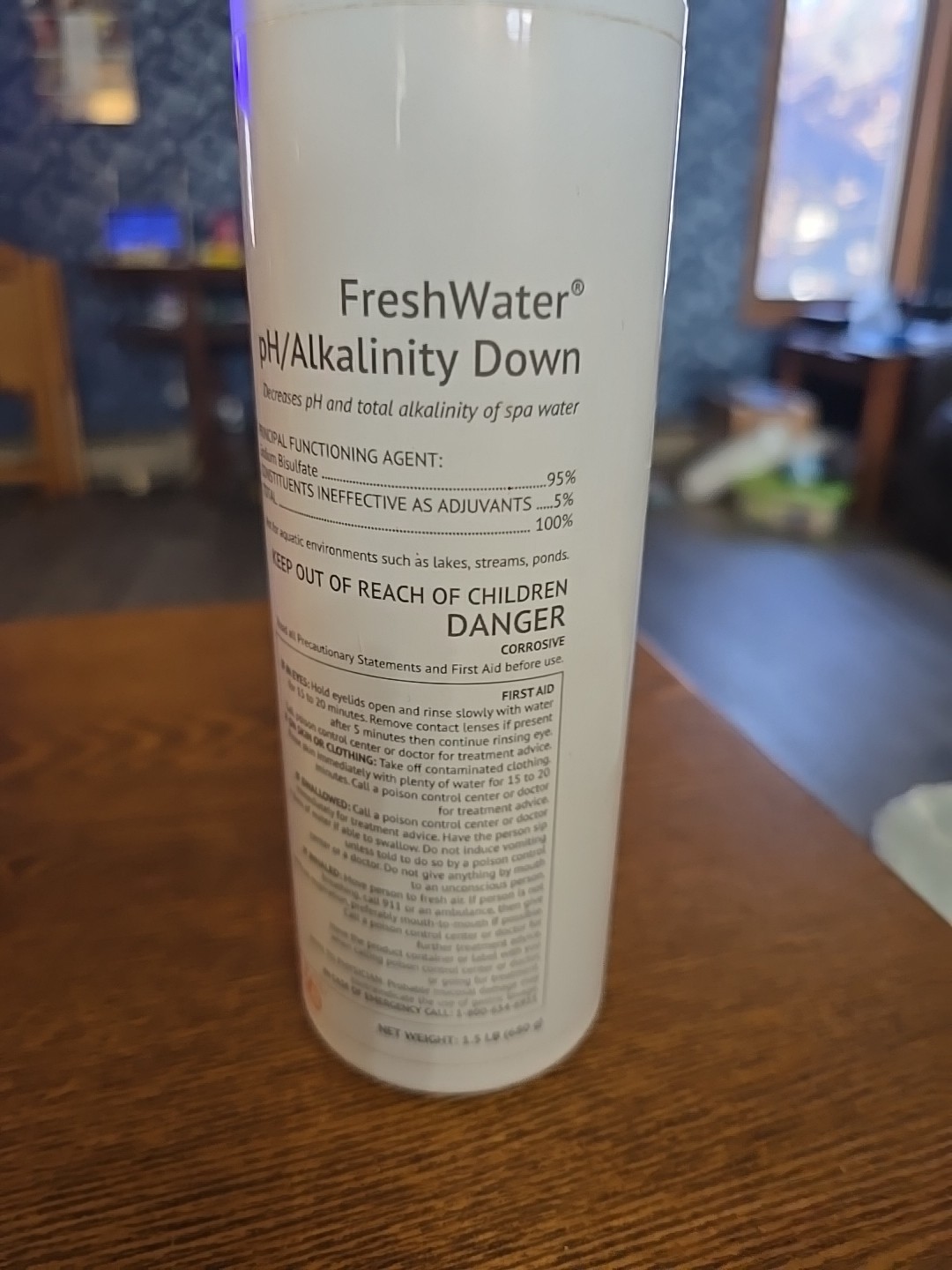 pH/Alkalinity Down