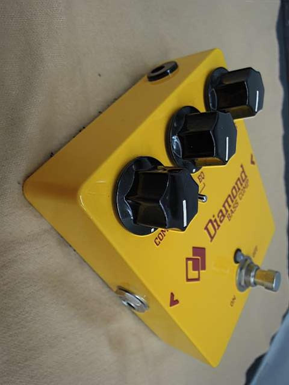 Diamond Pedals BCP-1 Bass Comp Optical Compressor Effect Pedal w/ Box & Manual