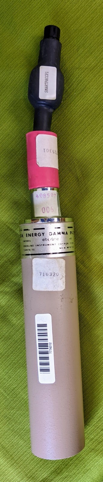 Eberline Low Energy Gamma Probe Smartpac adapter to CP1