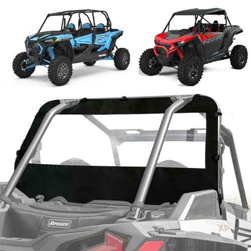 RZR 1000 XP UTV Rear Window,Back Window Soft Rear Windshield Compatible with