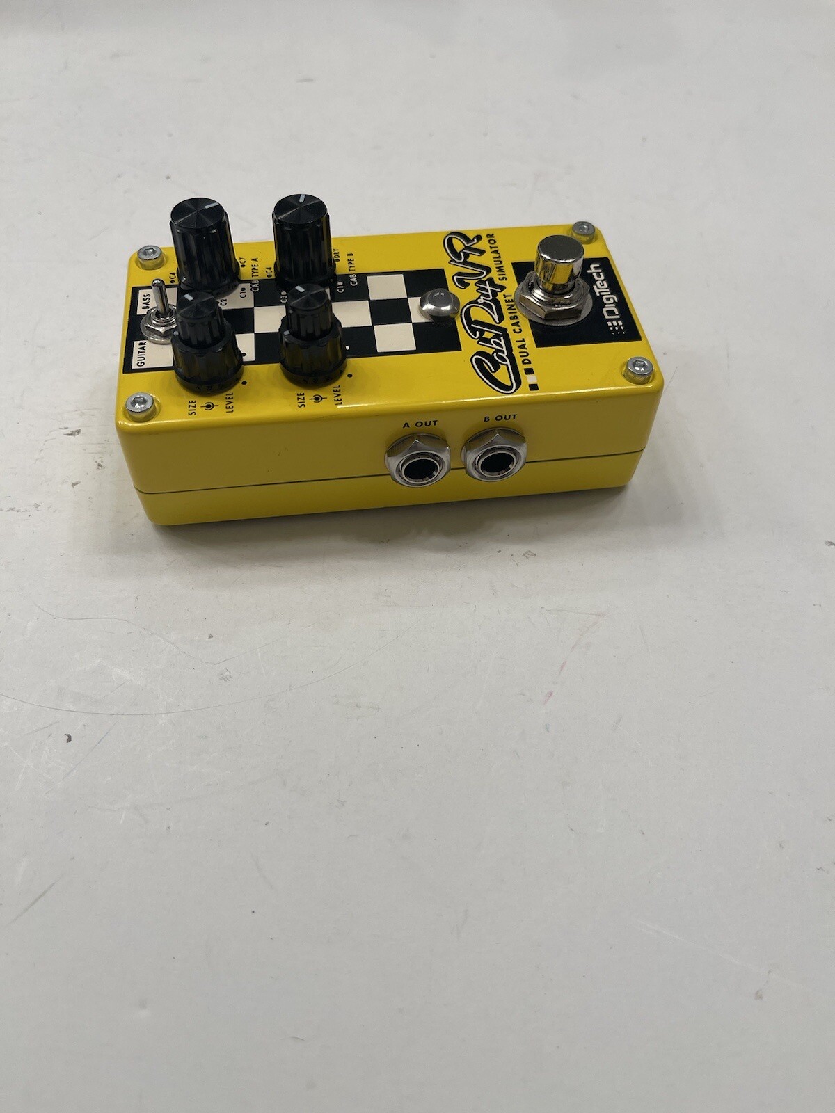 Digitech CabDryVr Dual Cabinet Simulator Emulator Guitar Effect Pedal