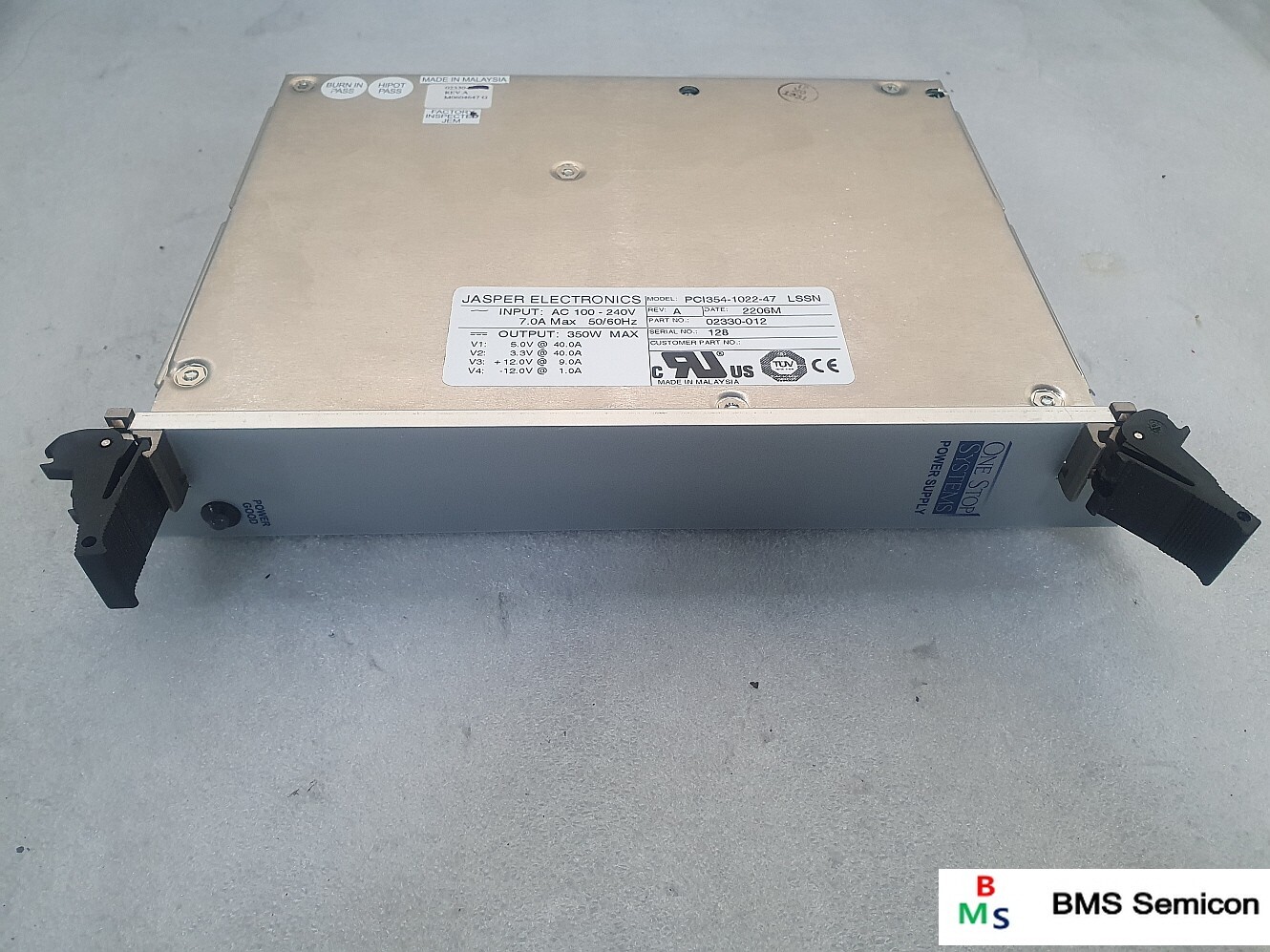 JASPER ELECTRONICS PCI354-1022-47 LSSN One Stop SYSTEMS Power supply