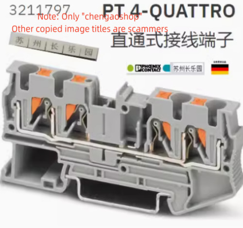 10PC NEW 3211797 PT 4-QUATTRO wiring terminal #L6521Y LZ