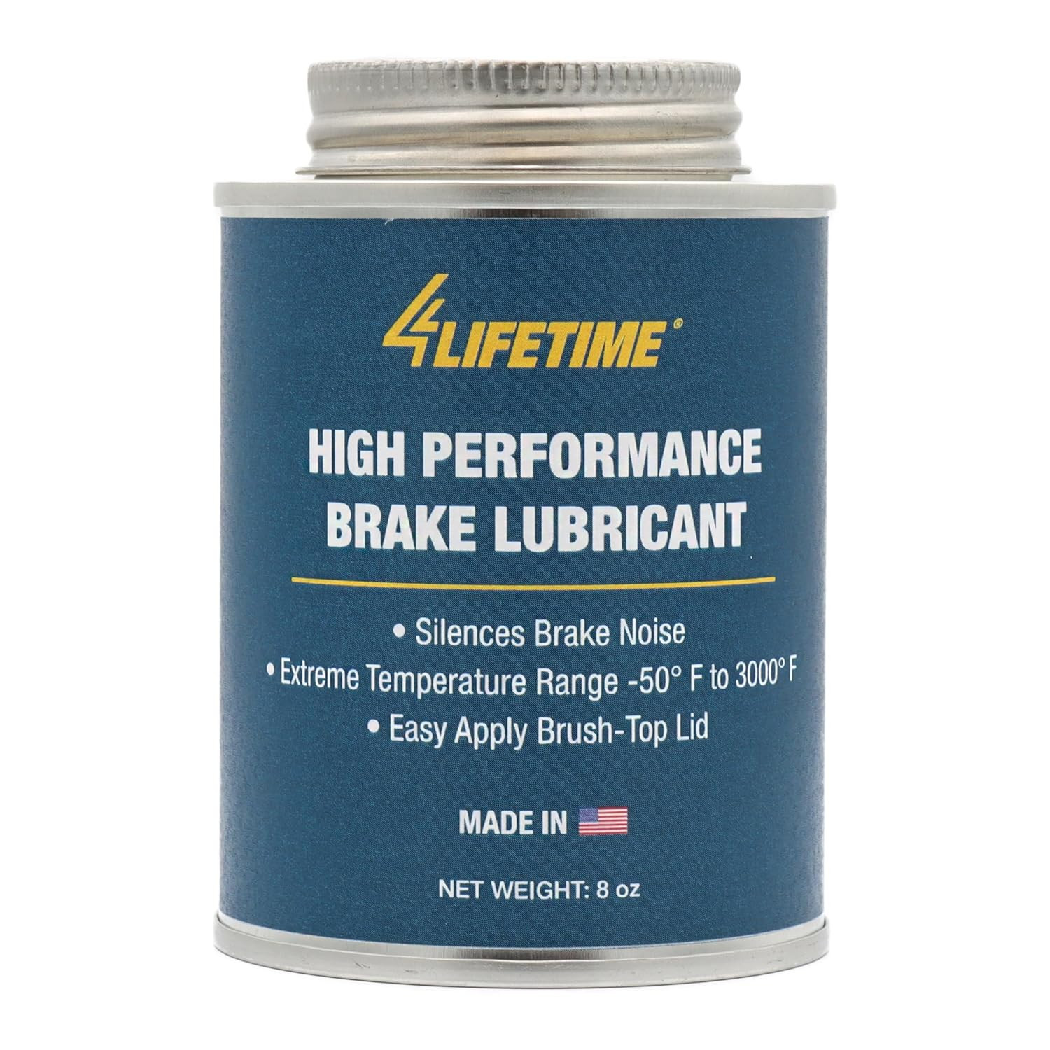 High Temp Ceramic Brake Lubricant - Superior Heat Resistance, Prevents Seizing,