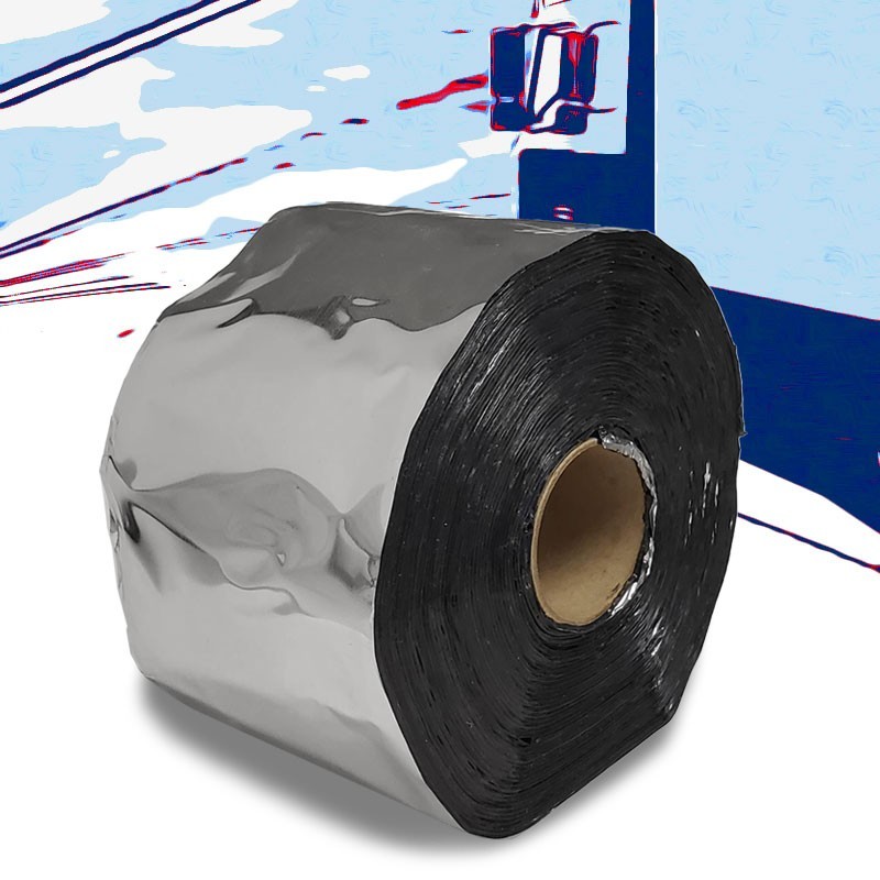 4"x50' Aluminum Heavy Duty Foil Adhesive Body Repair Tape Trailer Roof RV Truck