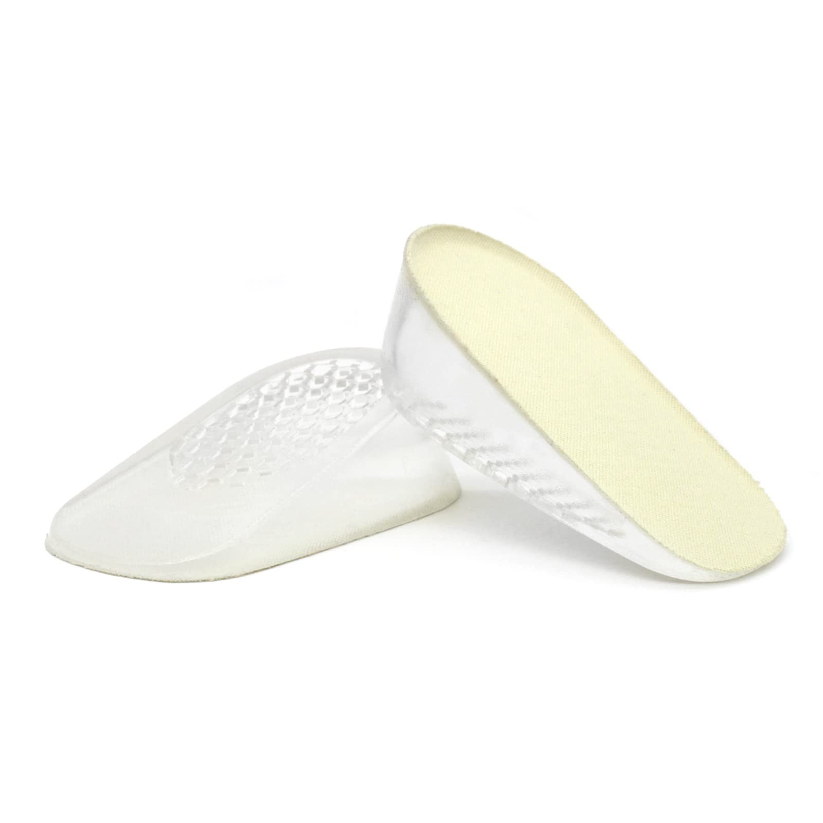 Wishlotus Height Increase Insoles, 1.37inch Invisible Heel Lift Inserts, Sili...