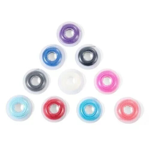 10Rolls Dental Orthodontic Elastic Power Chain Rubber Bands Ligature Chain Short