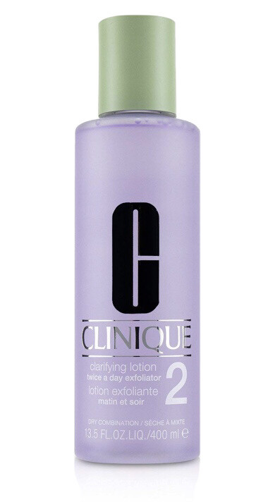 New & Fresh! Clinique Clarifying Lotion 2~ Dry Combination Skin ~ 13.5oz / 400ml