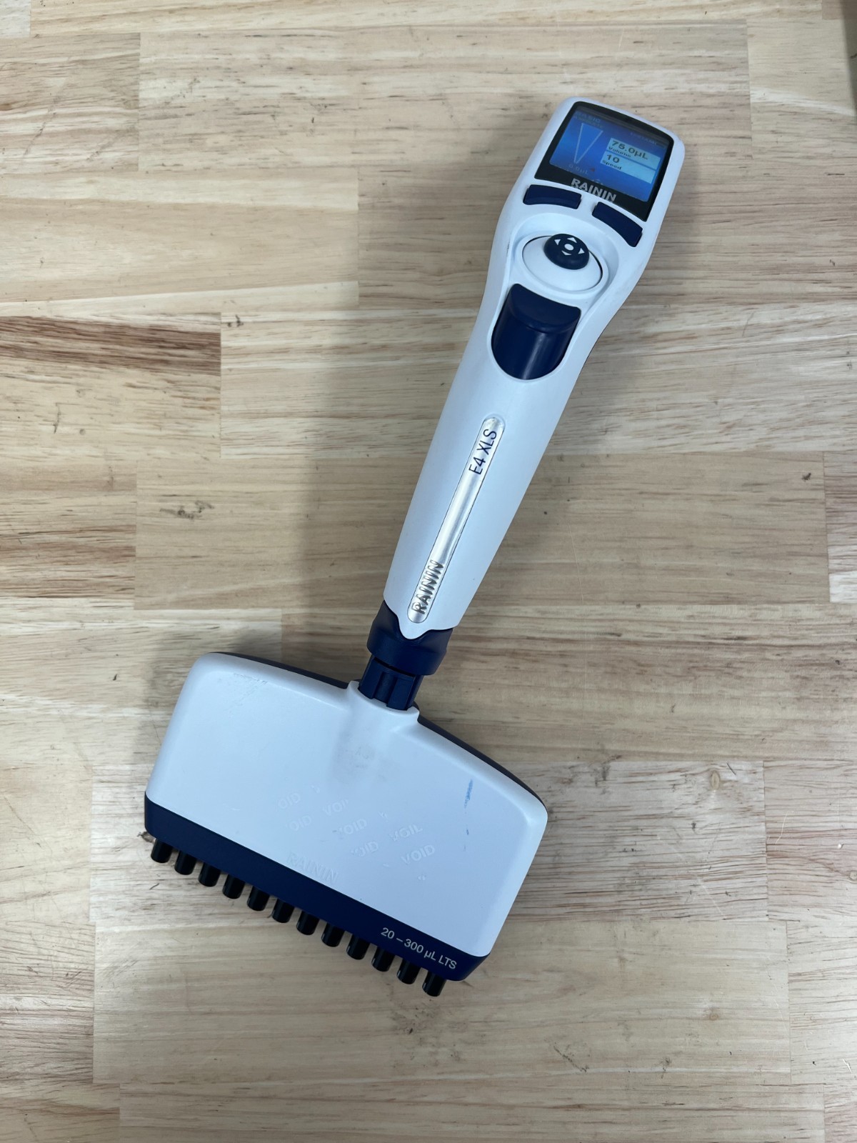 Rainin E4 L12-300XLS+ Pipet-Lite 12 Channel 20-300ul Pipette - 17013811