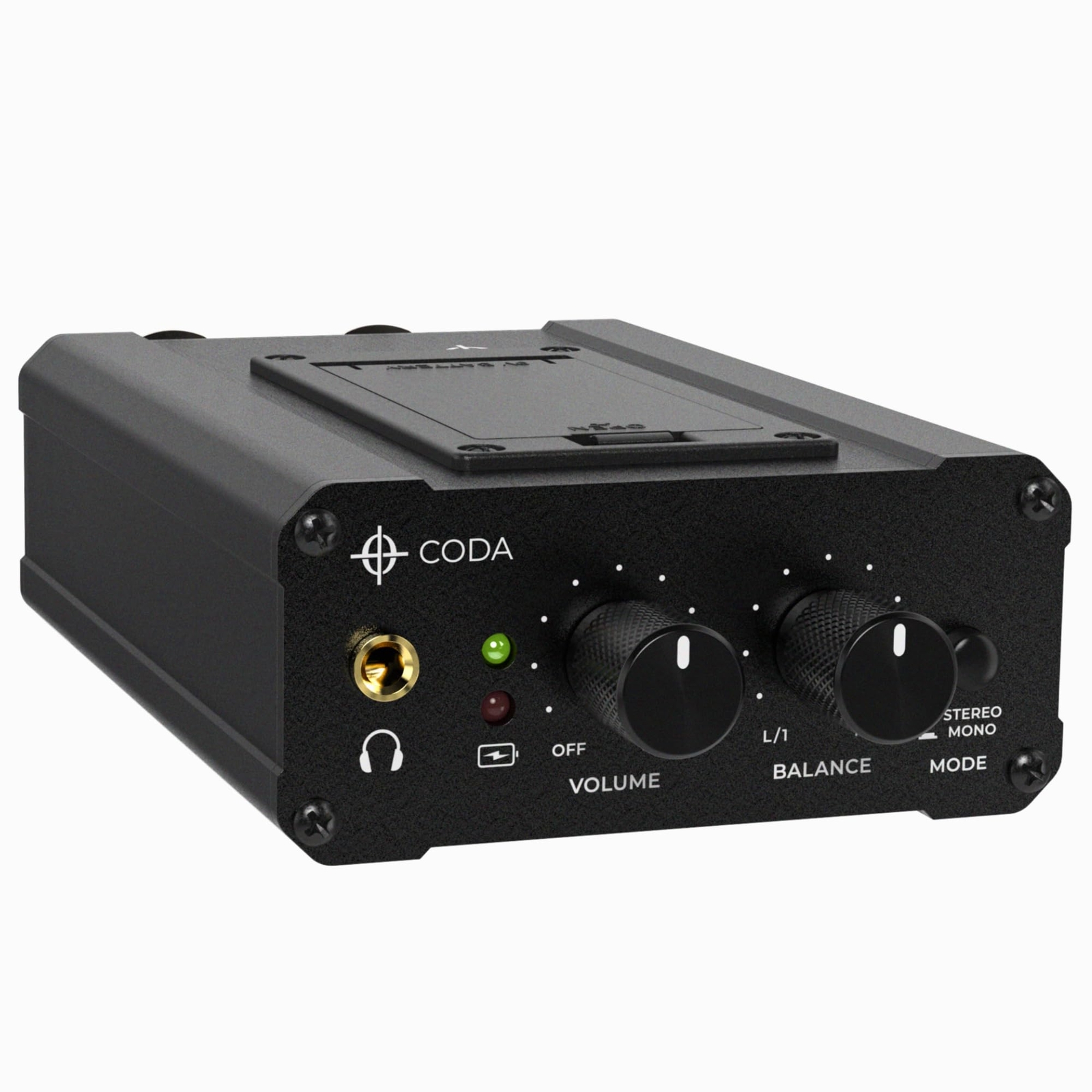 Coda Ultracompact Personal In Ear Monitor Amplifier Double Channel Headphone Amp