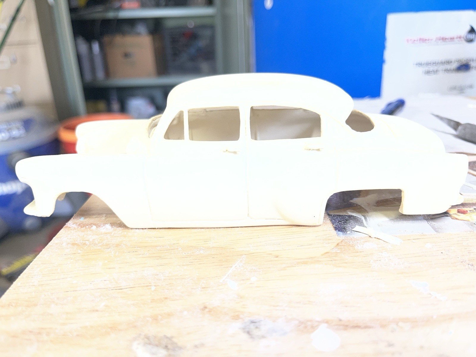 53/54 Chevy 4 Door Resin Kit