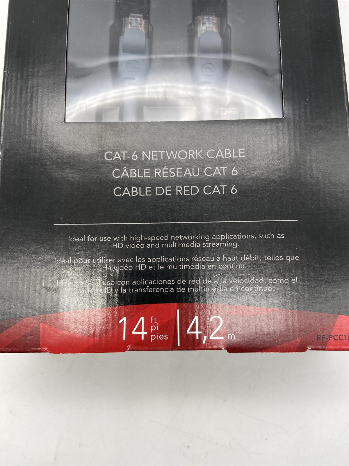 Rocketfish 14' Cat-6 Network Cable Multi Model: RF-PCC107 - New