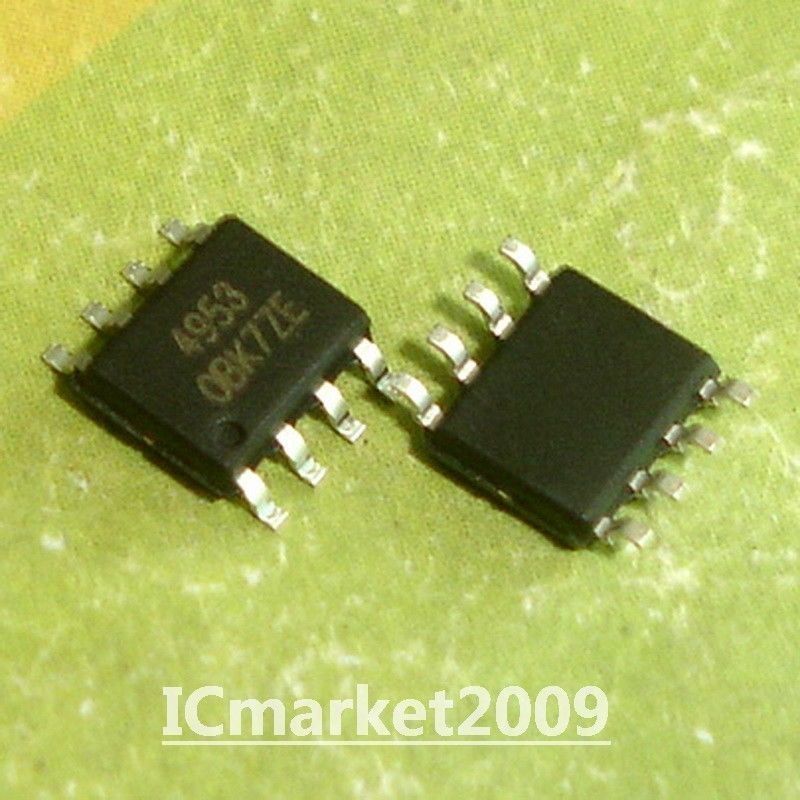 10 PCS CEM4953 SOP-8 AP4953 4953 SMD Dual P-Channel Enhancement Mode MOSFET Chip