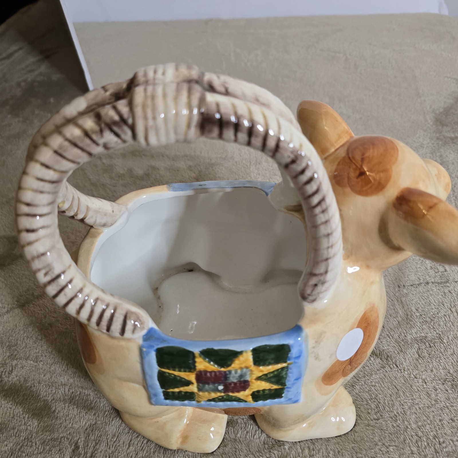 Ceramic Cow Planter