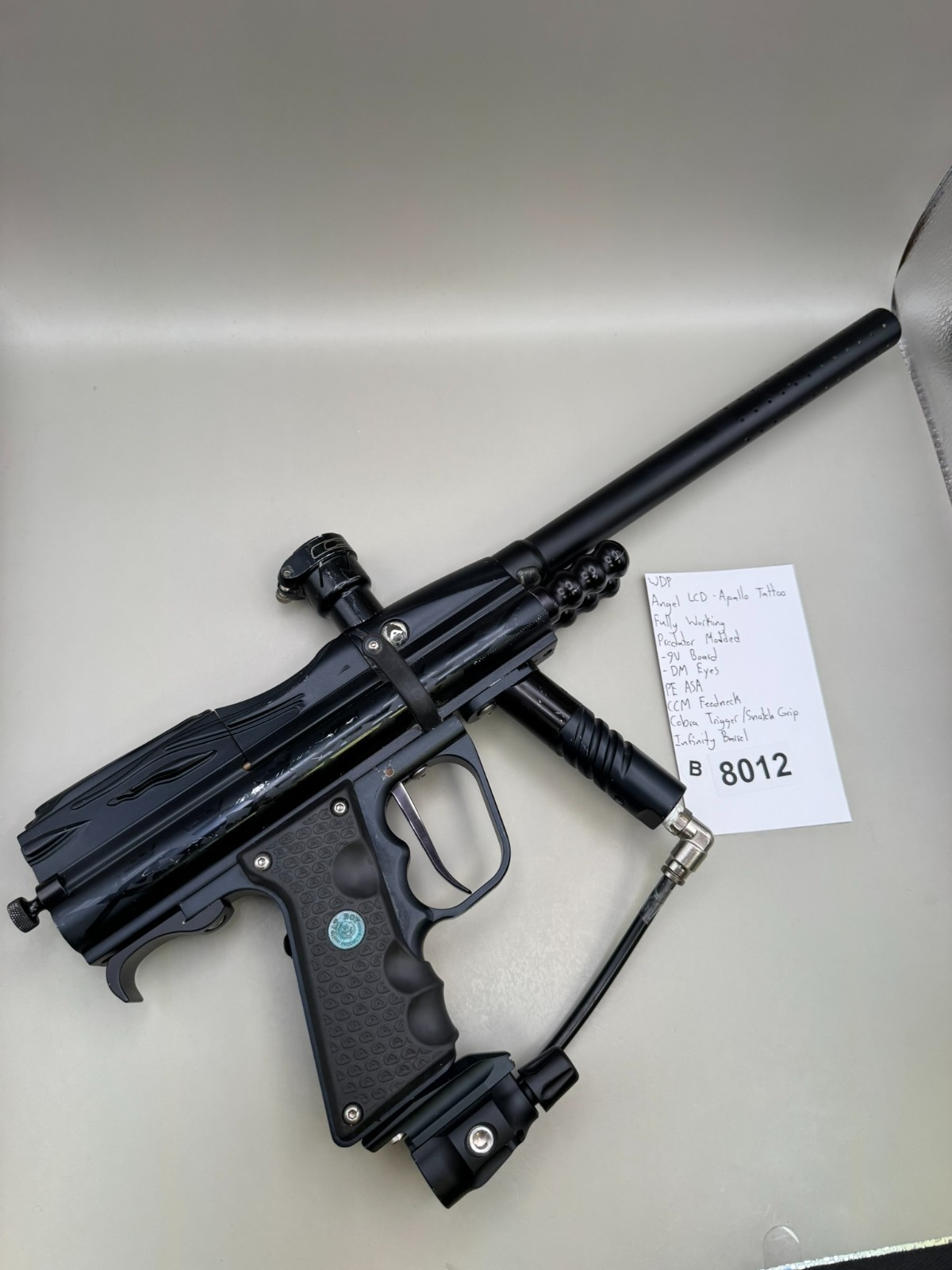 WDP Angel LCD - Apollo Tattoo - Paintball Marker Fully Working