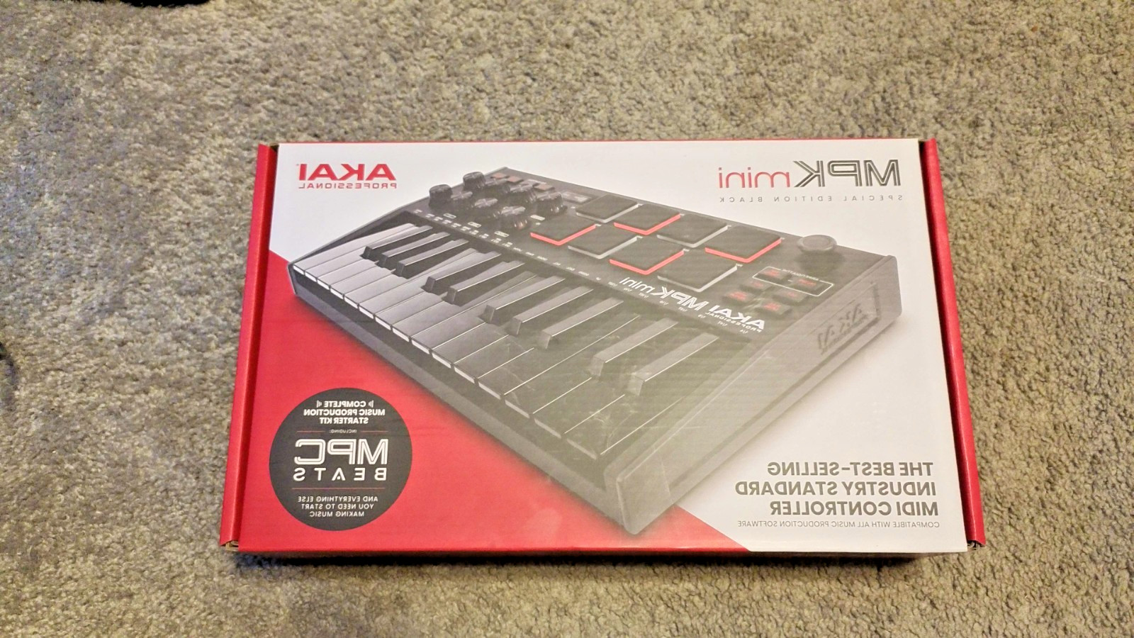 AKAI Professional MPK Mini Special Edition Black Midi Controller 0719938