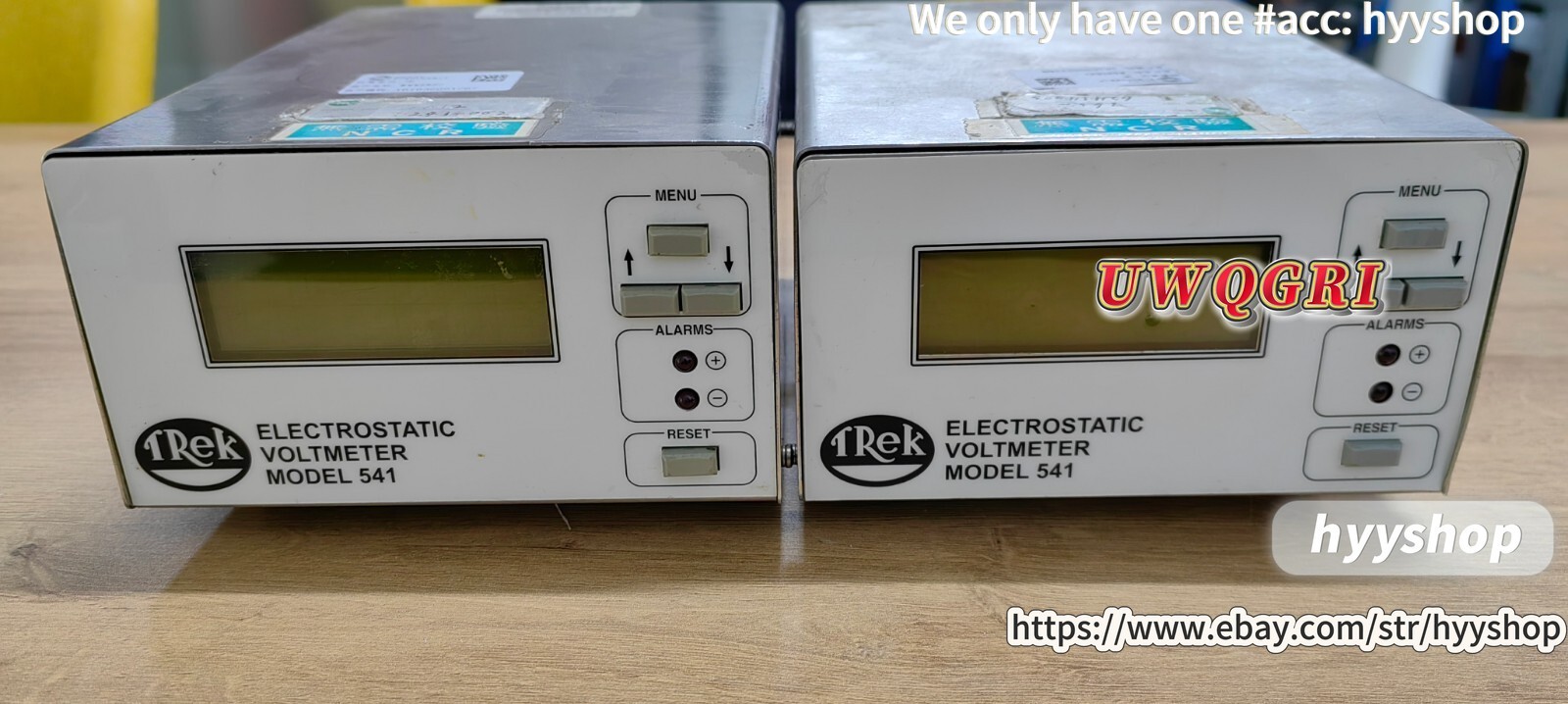 TREK electrostatic voltmeter Model 541 541-2-CE-EX#HL