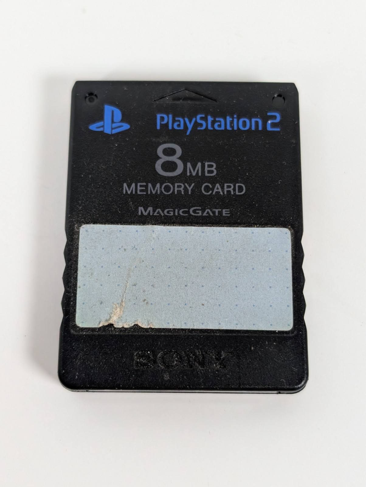 Black Sony Playstation 2 PS2 Original OEM MagicGate 8mb Memory Card Authentic PS