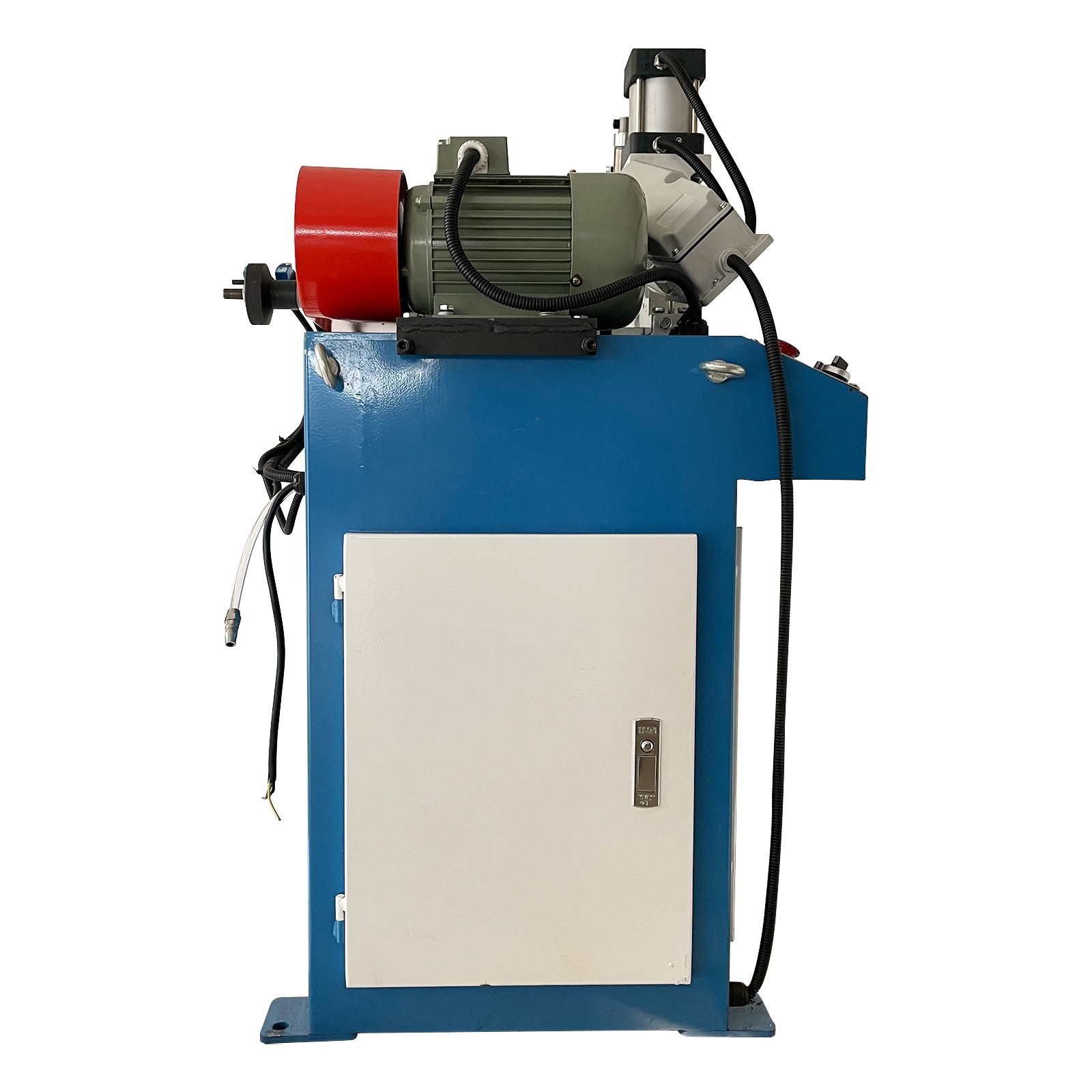 220V 0.75KW 3PH Single Head Pneumatic Chamfering Machine Burr Removal Machine