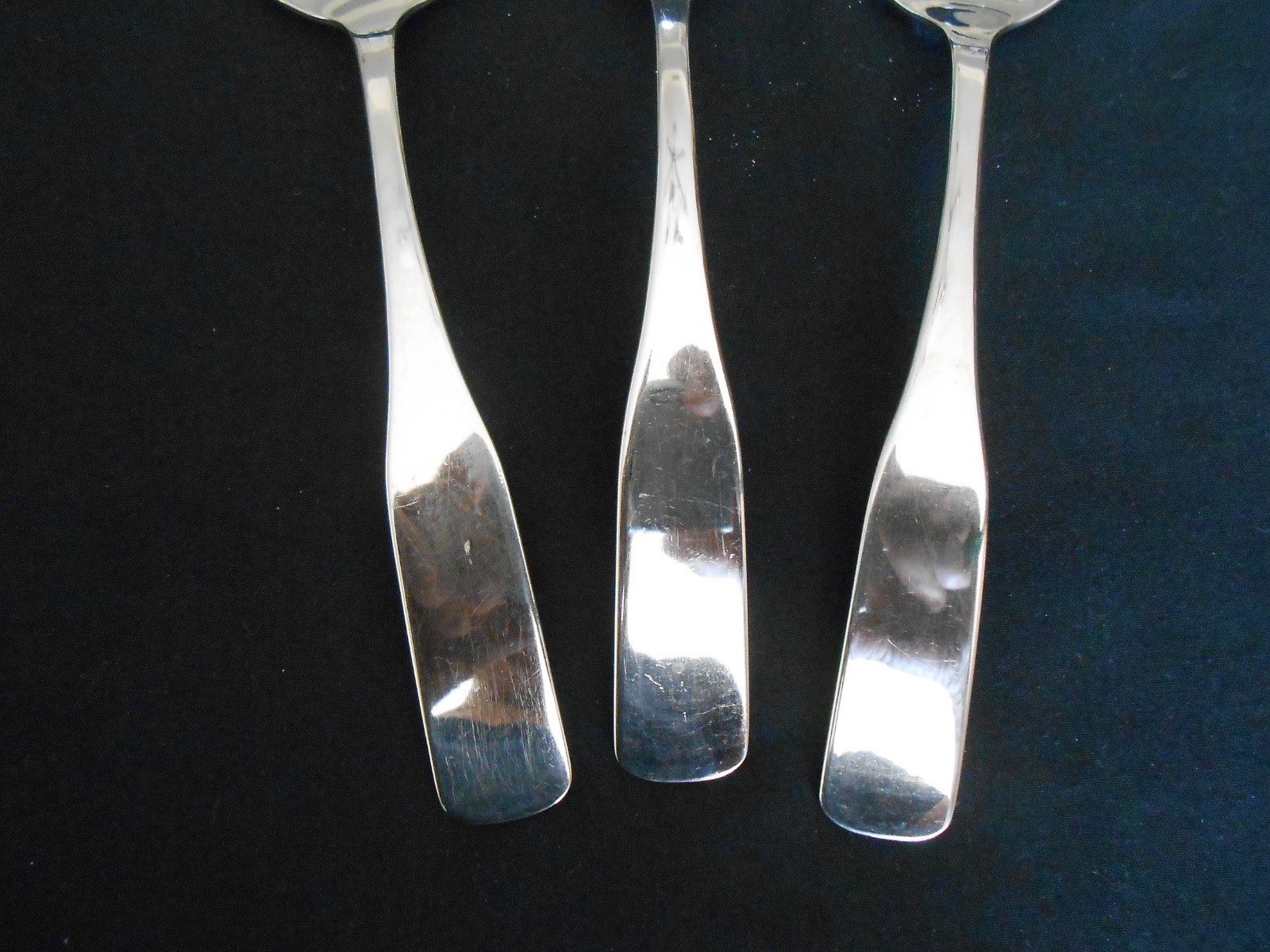 3 Pc Oneida Community CIMARRON Stainless Mixed Lot Stainless SERVING SPOONS