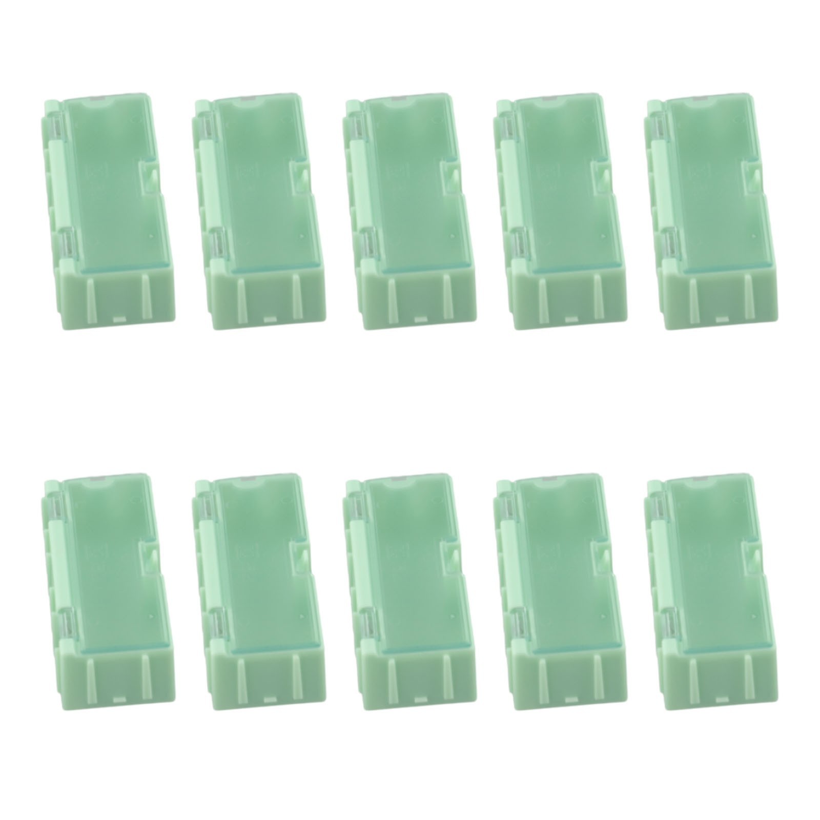 Electronic Components Plastic Storage Box Organizer with Locking Mechanism