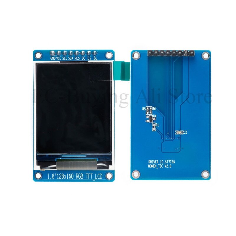 1.8 inch 128x160 SPI TFT LCD Display Module OLED Basic Screen ST7735S 3.3V