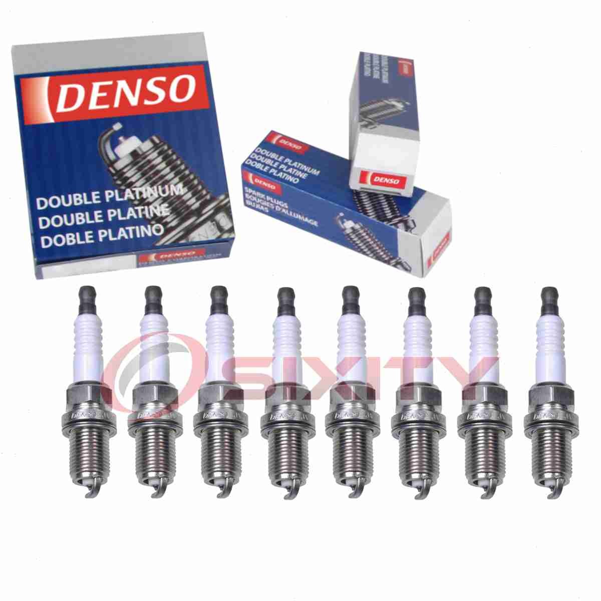 8 pc Denso Platinum Long Life Spark Plugs for 2002-2004 Jeep Grand Cherokee qf