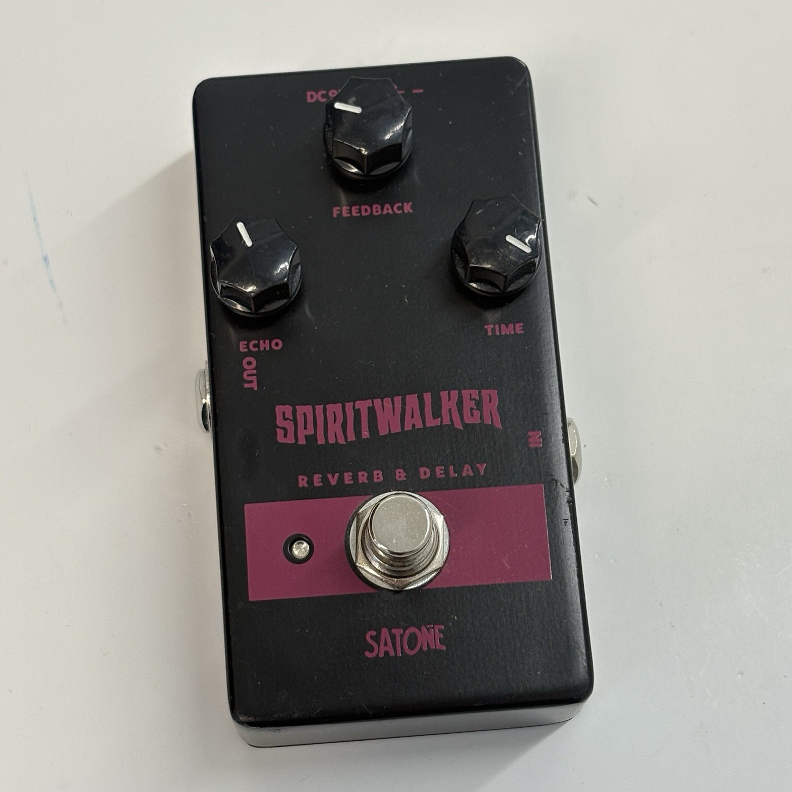 SATONE Spirit Walker Reverb & Delay Pedal – Dual Ambient Effects