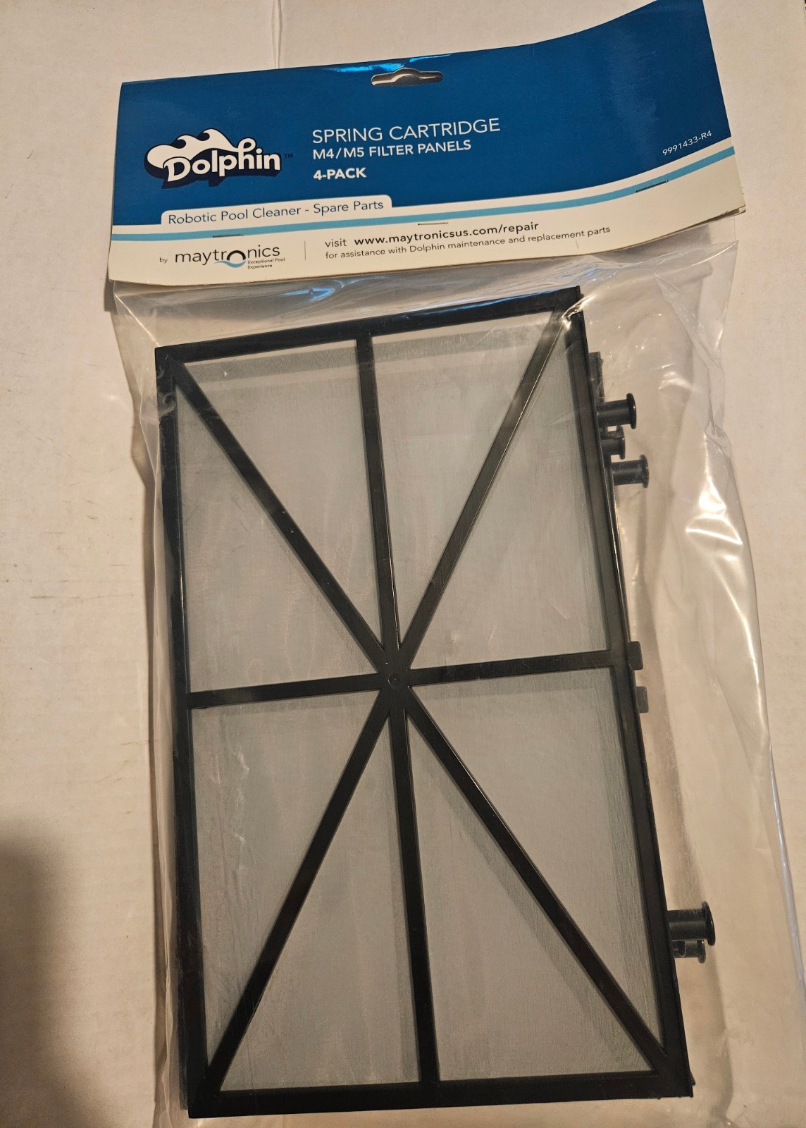 Maytronics Dolphin Large Spring Cleaning Cartridge - 4 Pack